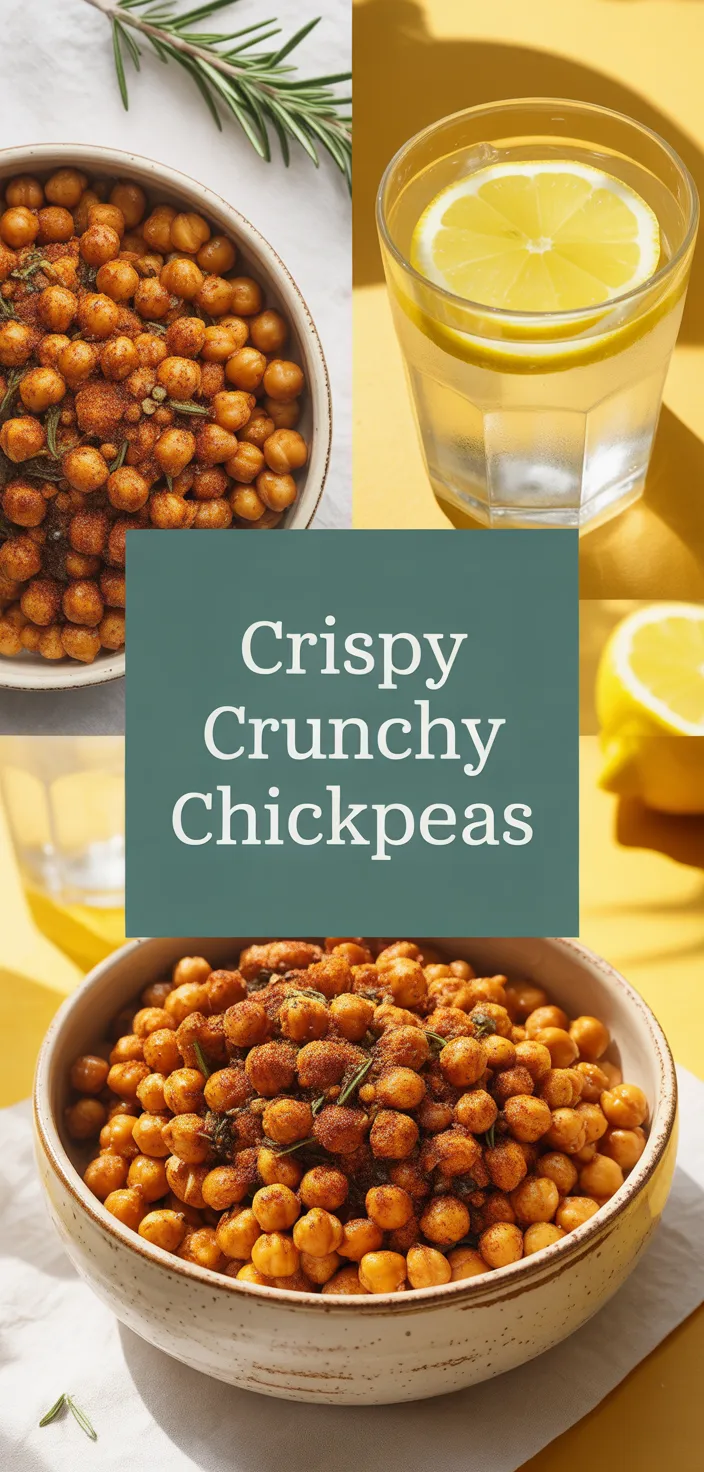 CRISPY CRUNCHY CHICKPEAS THAT STAY CRISPY Recipe - cravecookcreate.com